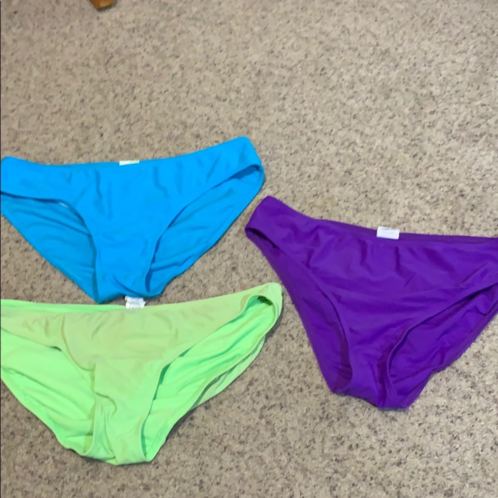 swim bottoms (all 3)